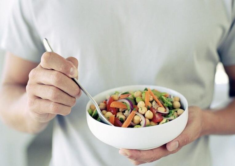 use vegetable salad for potency